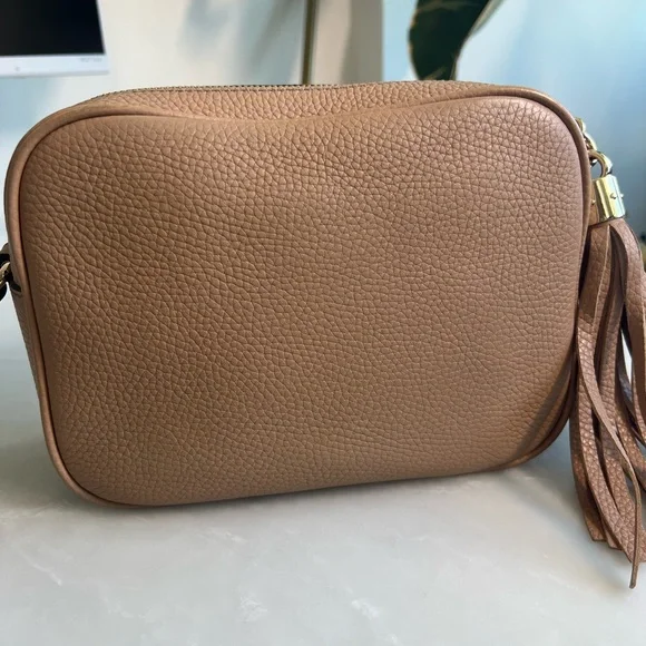 *SOLD* Gucci Soho Disco Bag Camelia - Picture 5 of 16